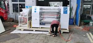 Papierkern-Lade maschine, Papierkern-Entlade maschine für Bands chneide maschine