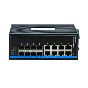 Fully Functional Industrial Ethernet <strong>Switch</strong> Wide Temperature Design for Network Applications-Factory Wholesale - Product Image 1