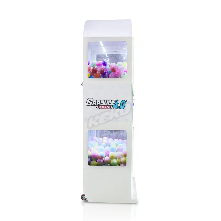 NEW Design Two Stories Cosmic Code Coin Operated High Capacity Gashapon Gifts Reward Gift Machine