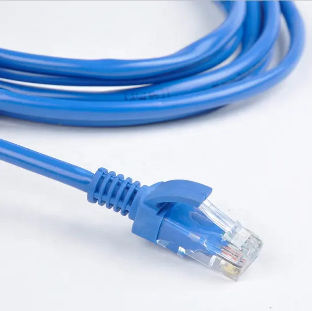 工場供給Cat6パッチコード4ペアネットワークケーブルコネクタネットワーク高品質通信ケーブル用ジャンパーケーブル