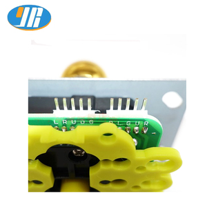 Double 5pin <strong>USB</strong> <strong>Arcade</strong> <strong>Controller</strong> Kit Racing Coin-Operated Game PC Button Kit Board Metal Material Used <strong>Arcade</strong> Joystick Machine