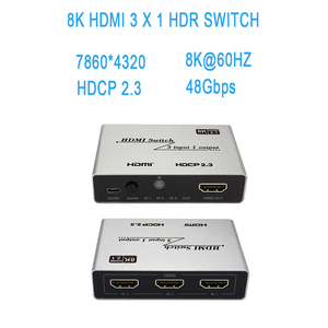 Original OEM Factory 8K Hdmi <strong>Switch</strong> 3X1 DP Hdmi <strong>Kvm</strong> <strong>Switch</strong> Hdmi <strong>2</strong>.<strong>1</strong> <strong>Switch</strong> 8K Bi-Directional Splitter <strong>2</strong> in <strong>1</strong> for 8K TV