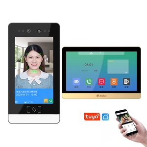 Ancoraggio videocitofono Multi-appartamenti con sistema di videocitofono con cavo riconoscimento facciale impermeabile TCP/IP porta campanello ingresso all'aperto - Product Image 1