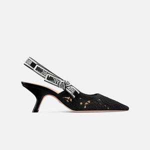 D设计师品牌春夏高跟鞋平底凉鞋空猫刺绣秋季时尚潮流 - Product Image 4