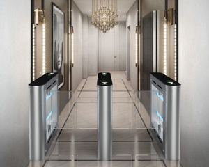 High-Speed RFID Intelligent Swing Barrier Turnstiles Gate Easy <strong>Access</strong> <strong>Control</strong> Factory Price Flap Barrier Type - Product Image 6