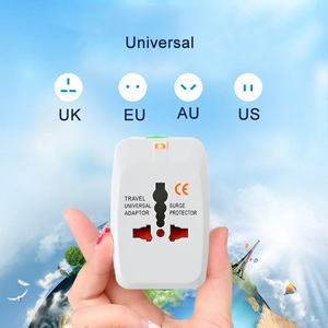 全合一通用旅行适配器欧盟/英国/美国/非盟/标准旅行插头，不带<span class=keywords><strong>USB</strong></span>