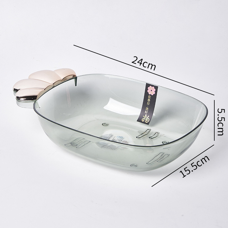 Assiette Fruits Ananas-Bleu