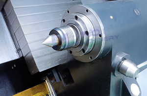 Centro de torneado CNC de cama inclinada Tck700 Torno CNC de 12 pulgadas con torreta eléctrica y eje C - Product Image 4