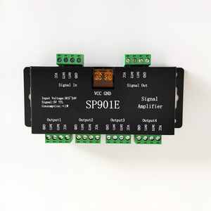 Factory RGB RGBW SPI pixel ripetitore di segnale SP901E amplificatore di segnale Led per indirizzabile WS2812 APA102 SK6812 Led Strip Light - Product Image 1
