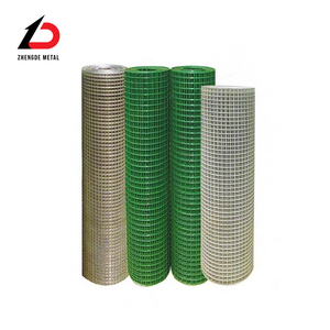Büyük stok 1/2x 1/2 1/4 inç Gi tel örgü rulosu kaynak 8X8 galvanizli 6X6 fiyatları 8 10X10 PVC kaplı kaynaklı tel örgü - Product Image 3
