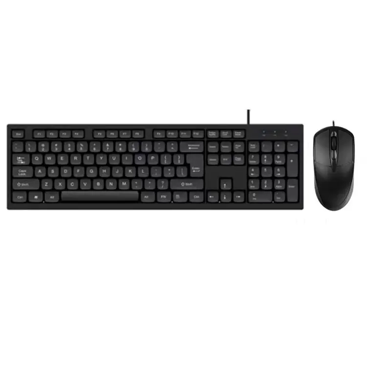 Großhandel Büros piel BM530 kabel gebundene USB-Tastatur Maus Set Tastatur Maus Kombination für Notebook Desktop-Computer