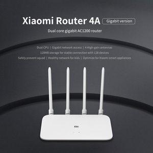 สำหรับ Xiaomi Mi 4A เตอร์ WiFi 4G รุ่น2.4GHz 5GHz WIFI 16MB รอม128MB DDR3กำไรสูง4เสาอากาศควบคุมระยะไกล IPv6