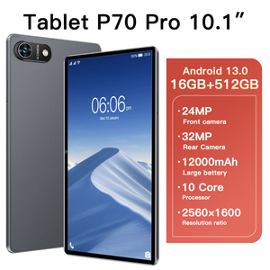 Directo de fábrica 2025 Tableta Android P70 de 10,1 pulgadas 16GB RAM 512GB ROM Dual SIM MTK 4G Tableta Android P70 de 10,1 pulgadas - Product Image 5