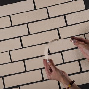 ODM 2mm Thin Bendable Wall Cladding mcm Flexible Facing Brick Tiles in White Color Soft Stone Brick <strong>Ceramic</strong> Tile