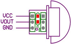 Módulo de Sensor Humano PIR Infrarrojo Piroeléctrico AM312, Detector Automático de Movimiento Corporal, DC 2,7-12V, para Raspberry