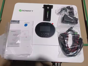 Ev kullanımı için saf sinüs dalga 60Hz frekans ile Growatt SPF 6000ES artı hibrid invertör 6kW AC çıkış Off-Grid güneş sistemi - Product Image 4