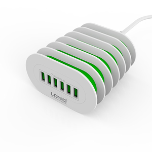 10 Port Desktop Usb <strong>Charger</strong> LDNIO 5.4A-7.0A Auto ID Quick and Stable Multi Port Usb <strong>Chargers</strong> - Product Image 2