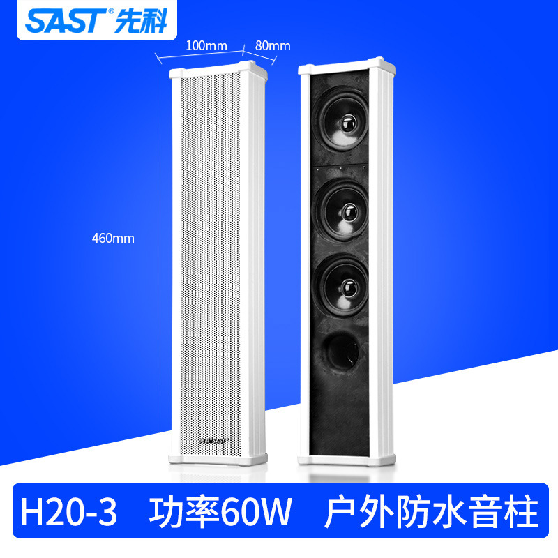 Columna de altavoz H20-3 de 60W