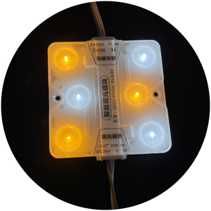 CCT Adjust <strong>Dural</strong> Color 68x68mm 3.6w DC12V DC24V Lens Waterproof IP67 <strong>Led</strong> Module for Light Box - Product Image 3