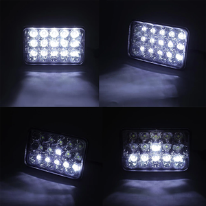 Gece sürüş için 45W LED çalışma ışığı göstergeleri Offroad motosiklet tekne araba traktör kamyon 4x4 SUV Spot sel ışıkları 10V yeni - Product Image 6