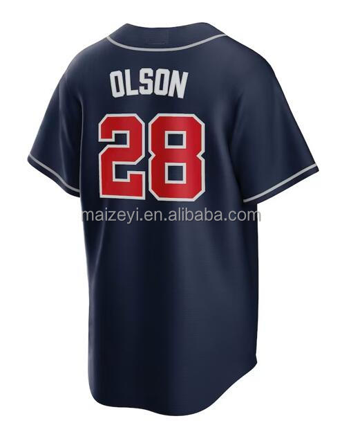 #28 Matt Olson Navy