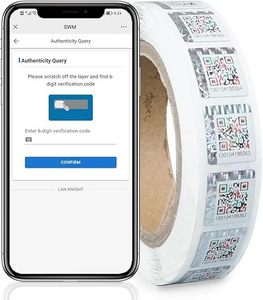 3D Custom QR <strong>Code</strong> Serial Number Tamper Proof Sticker Anti-counterfeiting Security Label with Verify System - Product Image 2