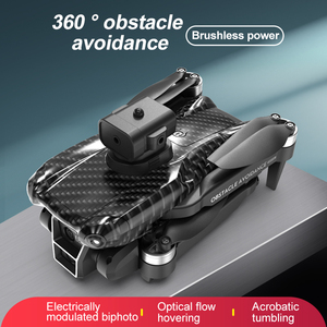 โดรน A13 4K กล้องคู่เลี่ยงการไหลของแสงไวไฟ FPV มอเตอร์ไร้แปรงถ่านพับได้ RC dron Profesional - Product Image 3