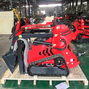Fast Delivery High Efficiency Mini Skid Steer <strong>Loader</strong> Multi Purpose Track Skid Steer Cheap Skid Steer <strong>Loader</strong> for Sale - Product Image 5