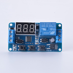 El relé de retardo de en/de ciclo temporizador interruptor de relé Módulo de pantalla LED módulo de relé - Product Image 4