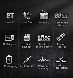 <strong>Bluetooth</strong> <strong>Touch</strong> <strong>Screen</strong> Player 1DIN MP3 Car Stereo Radio Multimedia Car Radio - Product Image 2