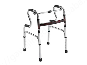 Walker Rollator con asiento para ancianos WALKER PLEGABLE para adultos Andador de aluminio de altura ajustable - Product Image 2