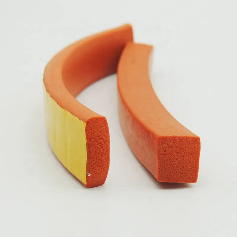 Adhesive Silicone Spons Rubber Strip Tape