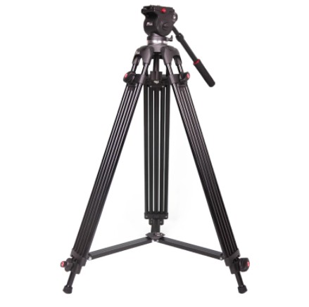 JIEYANG tripod JY0606 1.8 m Aluminum Professional Tripod for camera stand / DSLR video tripods / Fluid Head Damping