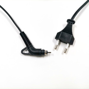 <strong>H03VVH2</strong>-<strong>F</strong> 2meter Length 2X0.5mm2 2 Pin Anti-winding Power <strong>Cable</strong> with Hair Straightener Swivel Plug <strong>Cable</strong> - Product Image 2