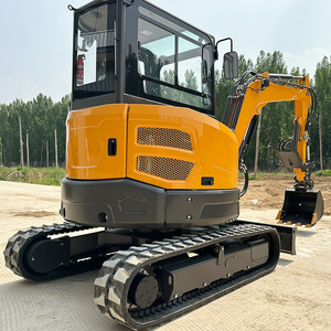 Sıcak satış 1.5 Ton Mini hidrolik ekskavatör ev kullanımı paletli kazıcı CE/Epa Euro 5 Motor ücretsiz kargo Mini küçük ekskavatör Motor - Product Image 3