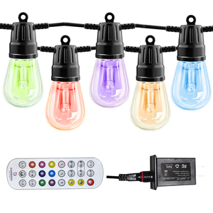 IP68 Multifunktion sparty mit festlichen Glühbirnen Weihnachts dekoration LED-Licht RGB String Glühbirne Geeignet für Camping - Product Image 2