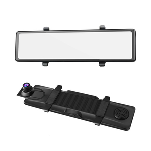 Đầy Đủ Màn Hình Cảm Ứng 3 Ống Kính Wifi Dash Cam HD 1080P Phía Sau Gương Đảo Lời Lái Xe Ghi Âm Cho Xe - Product Image 2