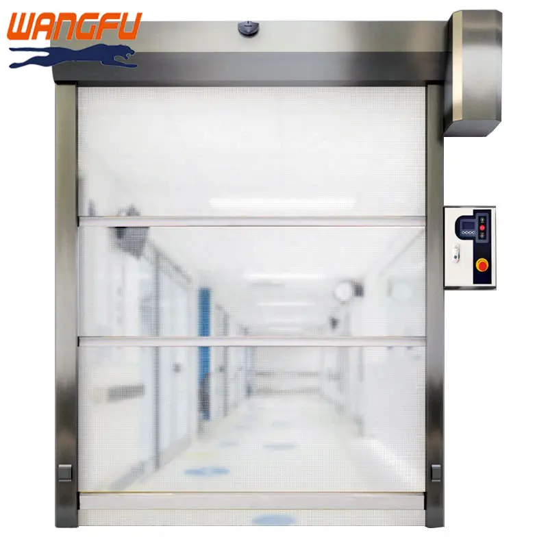 Rolling-Up Doors Industrial Professional Customized Cheap Warehouse Polycarbonate Roller Shutter Door For Workshop