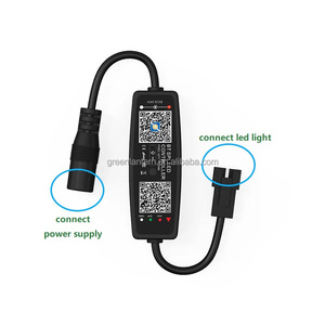 DC5-24V Mini SPI LED <span class=keywords><strong>Controller</strong></span> Smart App Control Musik Timing Gruppen funktion für adressierbare WS2811 LED Streifen Neon Flex Lichter