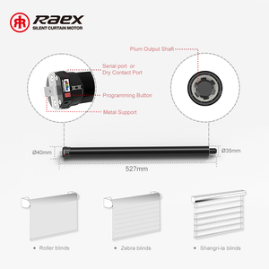 <span class=keywords><strong>Raex</strong></span> צינורי מנוע עבור תריסי רולר TD400 מתכת אלומיניום סגסוגת 220-240vac כל-עונה שחור