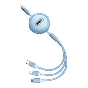 Precio al por mayor 3 en 1 Cable de carga retráctil multifunción Cable de carga rápida Micro tipo C Cable de cargador múltiple para todos los teléfonos - Product Image 4