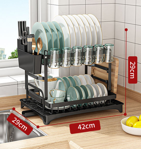 01#พร้อมที่ใส่มีดและตะเกียบแบบทรงกระบอก + ที่วางเขียง