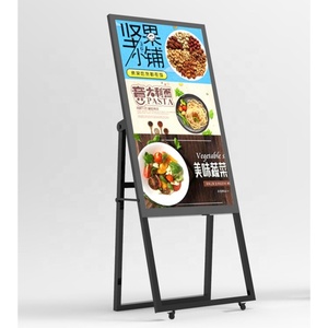 Cosun led kurulu ekran restoran ekran dijital tabela için dijital tabela zemin taşınabilir taşınabilir kiosk ekran - Product Image 3