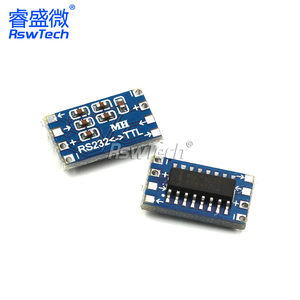 Mini MAX3232 RS232 zu TTL Serial Port Level Converter Bürsten modul anschluss MAX232 Flash ing Board - Product Image 1