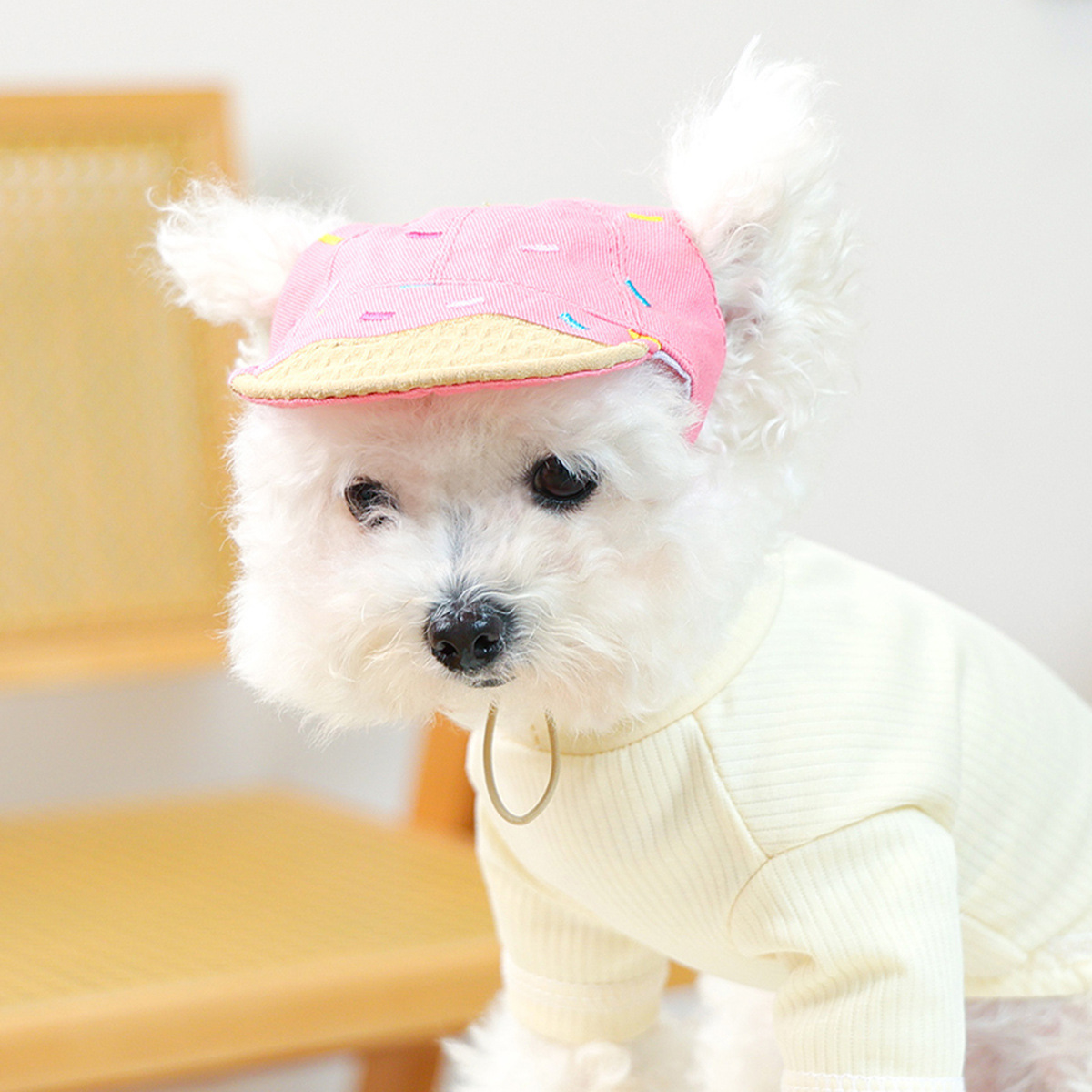 Ice cream baseball hat-powder