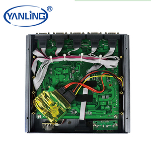 Precio bajo J1900 Quad Core Computadora industrial sin ventilador DDR3L RAM VGA HD RS485 LPT Soporte Multi puertos Sistema integrado US JP Plug - Product Image 6