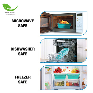 Tùy Chỉnh Nhà Bếp Thực Phẩm Lưu Trữ <span class=keywords><strong>Container</strong></span> Ráp Bowls Đối Với Cắm Trại, <span class=keywords><strong>Silicone</strong></span> Trưa Box Thực Phẩm Lưu Trữ <span class=keywords><strong>Container</strong></span> - Product Image 5