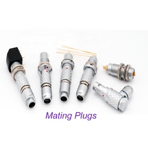 EGG EEG ECG 2 3 4 5 6 <strong>7</strong> 8 9 10 12 14 <strong>16</strong> 18 19 20 22 24 26 30 Pin <strong>Male</strong> and Female Circular Push Pull <strong>Connector</strong> - Product Image 3