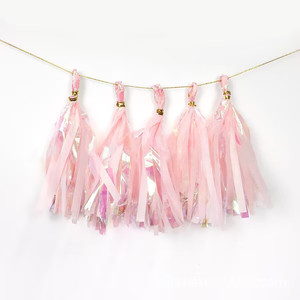 Printoo Tassel11色パーティーの背景ボードの装飾のための高品質のパーティー用品結婚式の卒業パーティー - Product Image 6