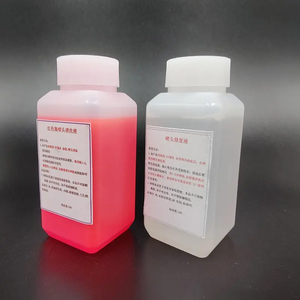 专业GEN5 50毫升红色紫外墨水打印头强力液体清洗冲洗，用于数字印刷1000毫升体积